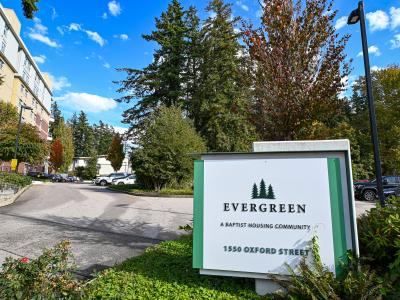 EVG front sign