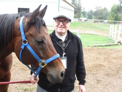 VSC_2014_Therapeutic Farm_Dieter Brozsio and horse.JPG