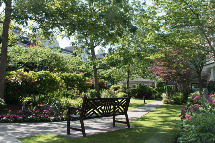 Clarendon Court garden