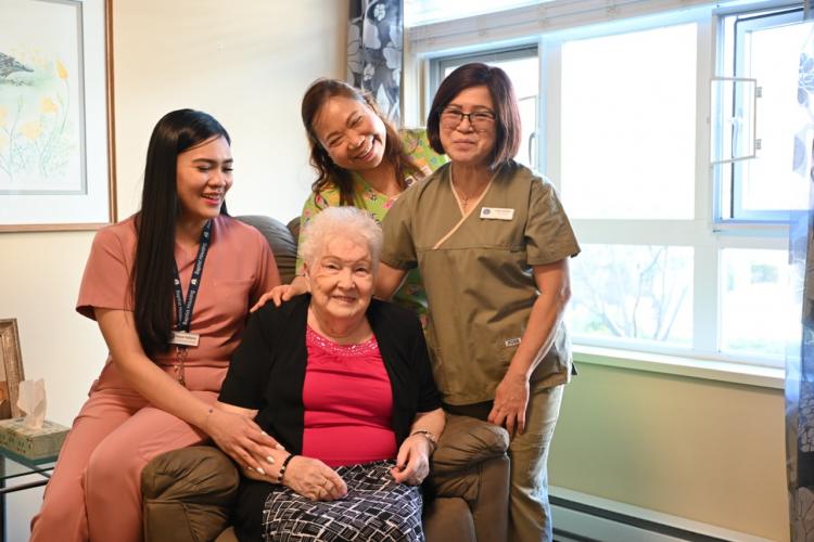 Nurses with Resident 2024